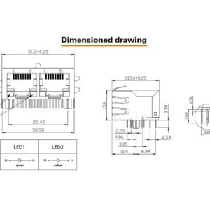 Weidmueller_RJ45G1_R12D_3.3E4GY_TY_drawing