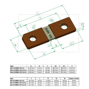 isabellenhütte-bal-precision-resistor-dimensions